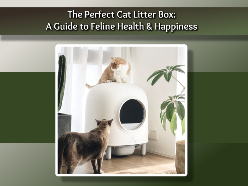 The Perfect Cat Litter Box: A Guide to Feline Health & Happiness