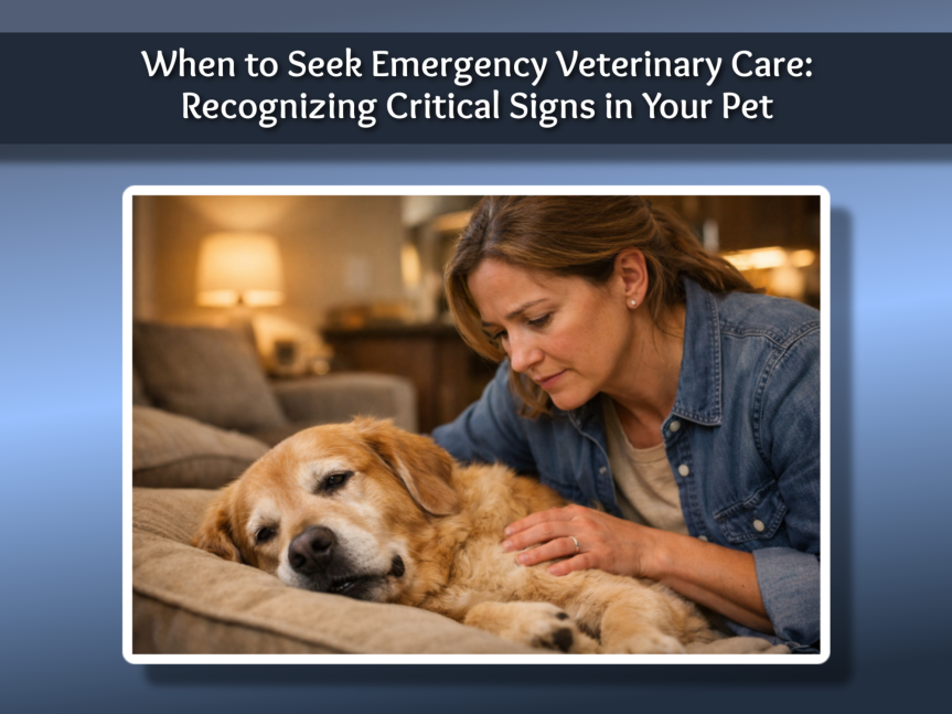 When to Seek Emergency Veterinary Care: Recognizing Critical Signs in Your Pet