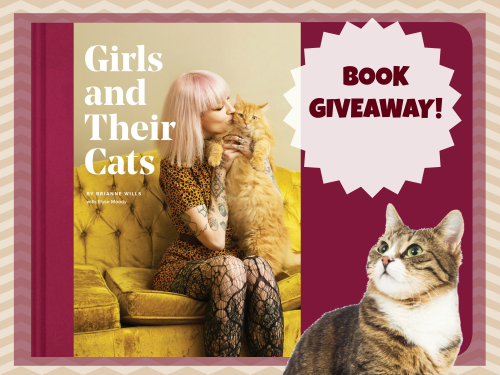 Girls and Their Cats – New Book Release!  #Giveaway