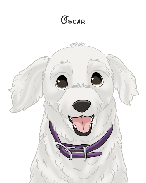Oscar-CartoonPortrait