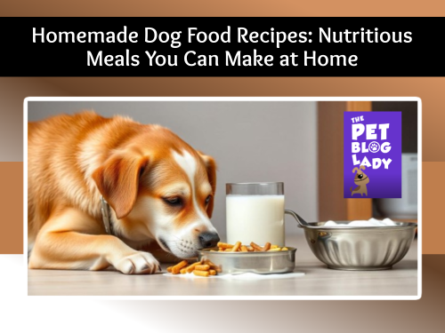 Homemade Dog Food Recipes: Nutritious Meals You Can Make at Home