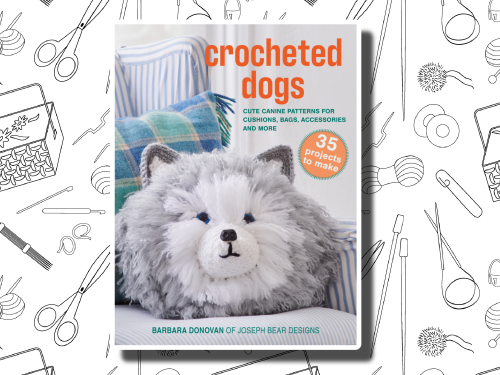 NEW BOOK! Crocheted Dogs is perfect for dog-loving crocheters of all skill levels.
